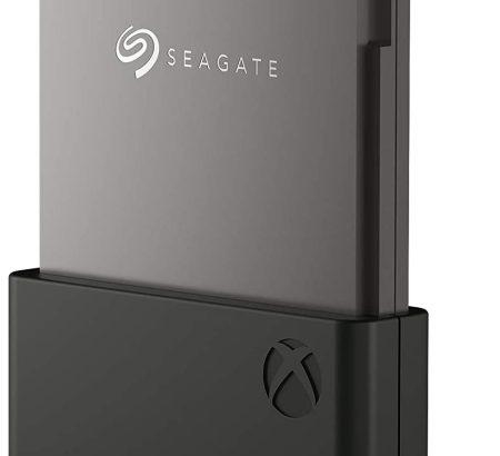 Seagate карта памяти storage expansion card 1 тб для xbox series x s stjr1000400 черный